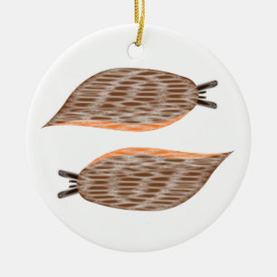 Ornamento De Cerâmica Costume De Slugs Adoro Slugs