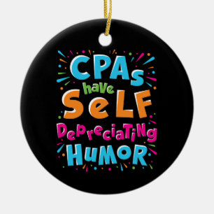 Ornamento De Cerâmica CPA têm trocadilho de autodepreciação de humor