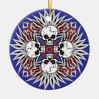 Ornamento De Cerâmica Crânios primitivos