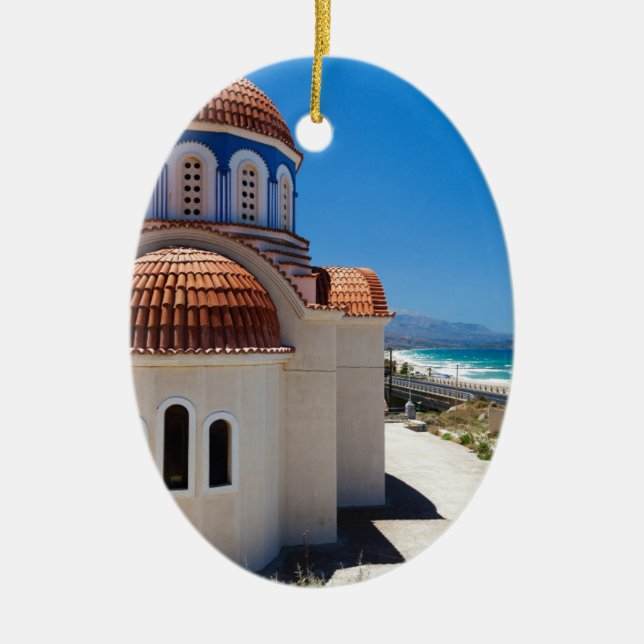 Ornamento De Cerâmica Crete 6 (Frente)