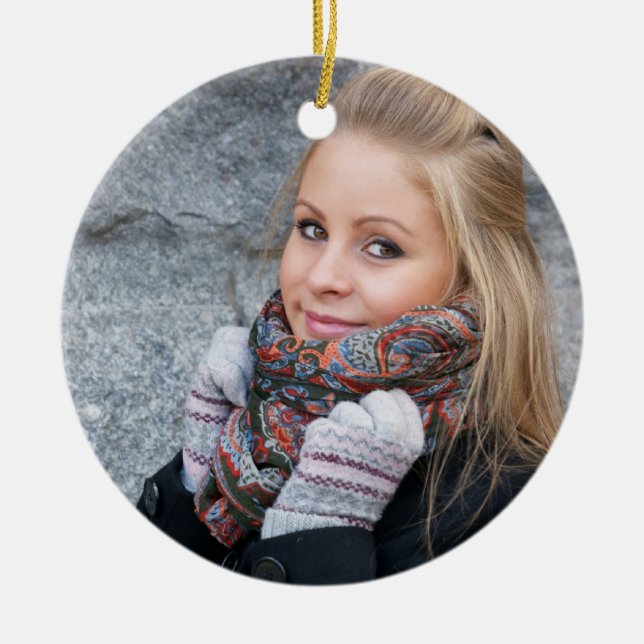 Ornamento De Cerâmica Criação - SRF (Frente)