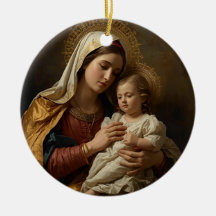 Criança Presente Mary e Bebê Jesus