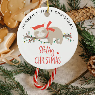 Ornamento De Cerâmica Crianças de Natal de 1rua Bonitas