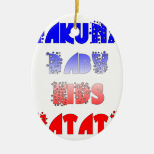 Ornamento De Cerâmica Crianças Francesas Hakuna Matata.png