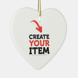 Ornamento De Cerâmica CRIE-O-VOCÊ-MESMO DIY Personalizado envie seu desi