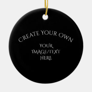 Ornamento De Cerâmica Crie seu