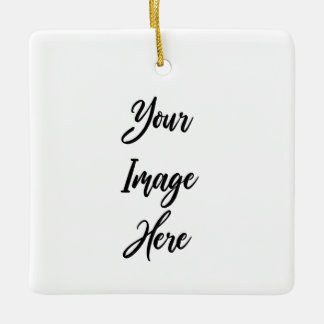 Ornamento De Cerâmica Crie seu