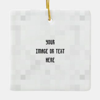 Ornamento De Cerâmica Crie seu personalizado personalizado