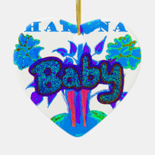 Ornamento De Cerâmica Crie Seu Próprio Bonito Bebê Glitter Bonito