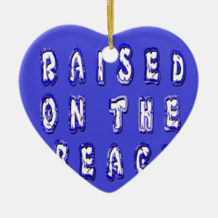 Ornamento De Cerâmica Crie sua própria vida de praia inspiracional