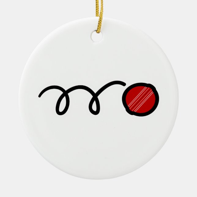 Ornamento De Cerâmica Críquete (Frente)