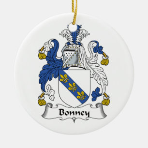 Ornamento De Cerâmica Crista da família de Bonney