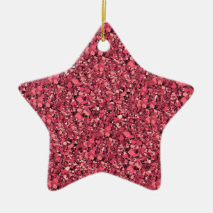 Ornamento De Cerâmica Cristais de quartzo Druzy - vermelho de granada