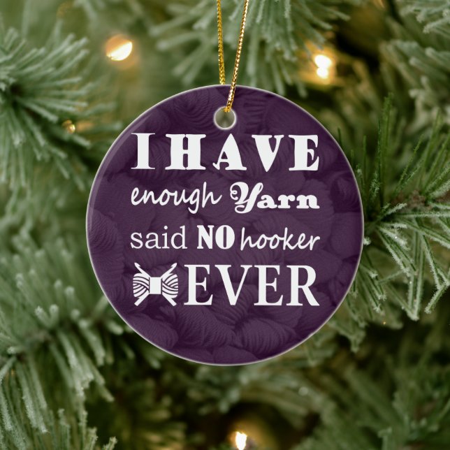 Ornamento De Cerâmica Crochet - Artesanatos de arnês (Árvore)