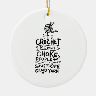 Ornamento De Cerâmica Crocheting Crochet Wool