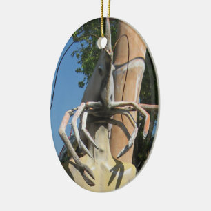 Ornamento De Cerâmica Crustacean AKA Lobster Head ... Inferno budista