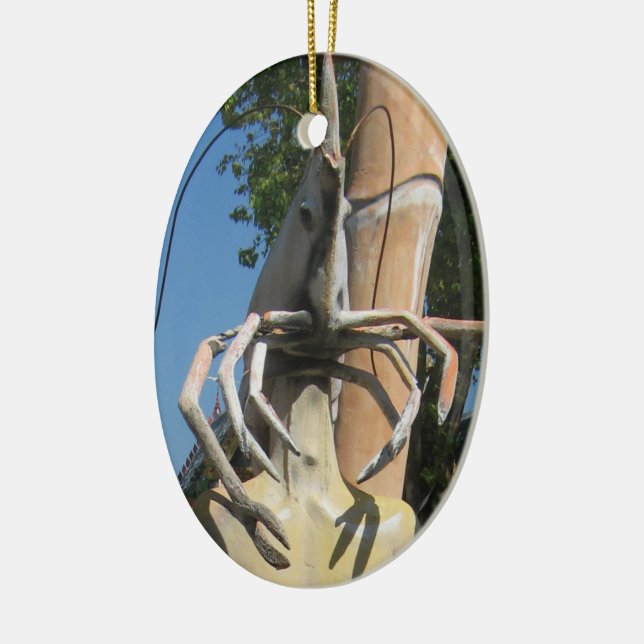 Ornamento De Cerâmica Crustacean AKA Lobster Head ... Inferno budista (Esquerda)