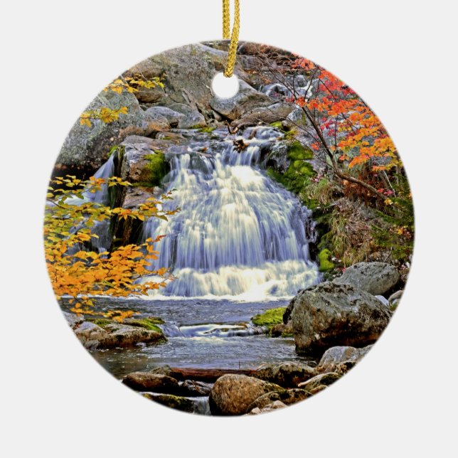 Ornamento De Cerâmica Crystal Cascade (Frente)