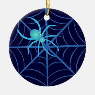 Ornamento De Cerâmica Crystal Spider