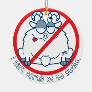 Ornamento De Cerâmica cubs a camisa da cabra de Chicago