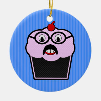 Ornamento De Cerâmica Cupcake Studmuffin