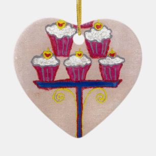 Ornamento De Cerâmica Cupcakes de matata de Hakuna