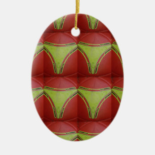 Ornamento De Cerâmica Curvas amarelas do ouro.JPG