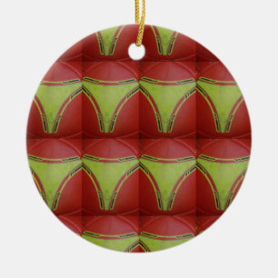 Ornamento De Cerâmica Curvas amarelas do ouro.JPG