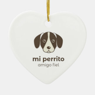 Ornamento De Cerâmica Cute Dog stickers