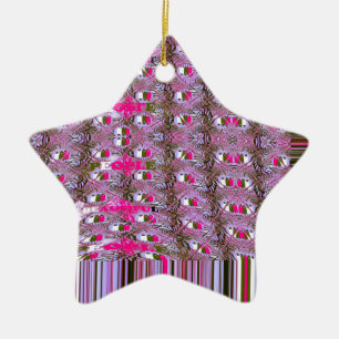 Ornamento De Cerâmica Cute Edgy Hakuna Matata Lindas Pessoas Africanas