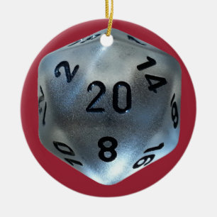 ORNAMENTO DE CERÂMICA D20