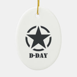 Ornamento De Cerâmica D-Day Normandia - Dia - Normandy