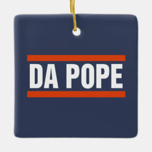 Ornamento De Cerâmica Da Pope Da América O Papa Leo XIV Provost De Chica