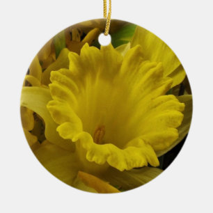 Ornamento De Cerâmica Daffodil