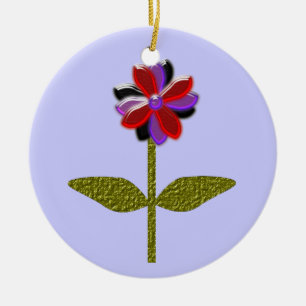 Ornamento De Cerâmica Daisy Shining Plastic Custom Birthday