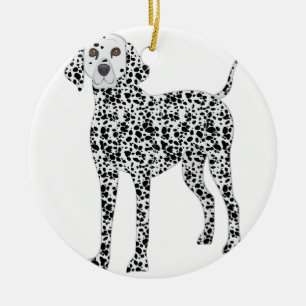 Ornamento De Cerâmica Dalmation