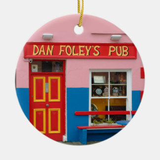 Ornamento De Cerâmica Dan Foley's Pub, Irlanda Ornament Irlandês