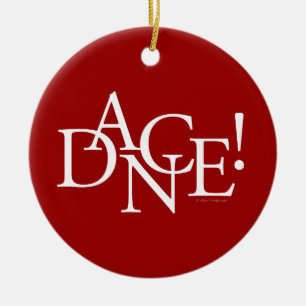 Ornamento De Cerâmica Dança!