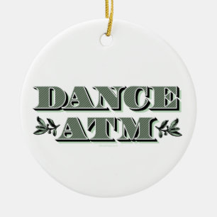 Ornamento De Cerâmica Dança ATM