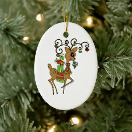 Ornamento De Cerâmica Dançarino