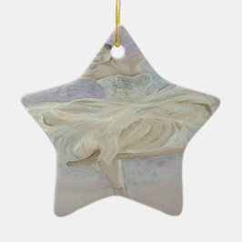 Ornamento De Cerâmica Dançarino da bailarina