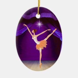 Ornamento De Cerâmica Dance Ballerina - SRF