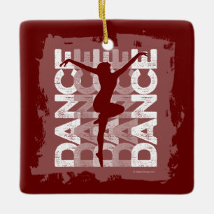 Ornamento De Cerâmica Danse et Lettres (Dança)
