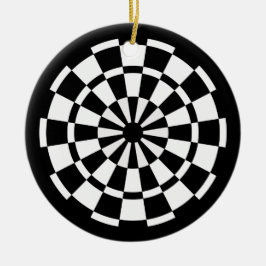Ornamento De Cerâmica Dartboard