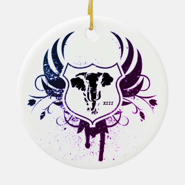 Ornamento De Cerâmica Daryl Ornament (Traseira)