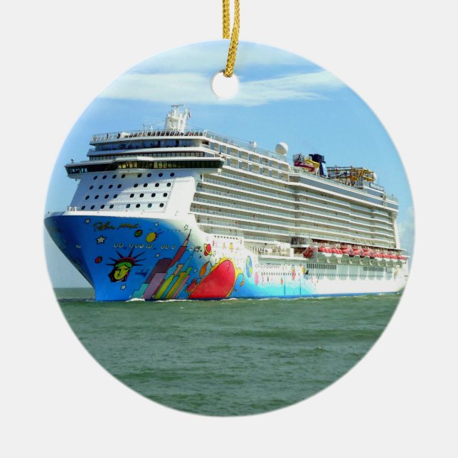 Ornamento De Cerâmica Datado corrente do Breakaway (Frente)