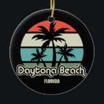 Ornamento De Cerâmica Daytona Beach, Florida<br><div class="desc">Daytona Beach,  Florida</div>