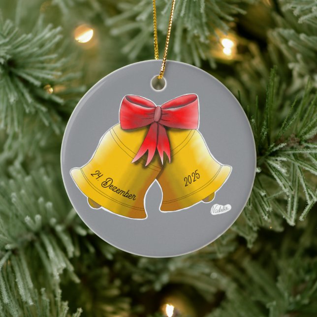 Ornamento De Cerâmica DE/GB Keramik Ornament/Ceramic ornament (Árvore)