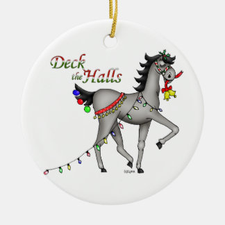 Ornamento De Cerâmica DecktheHalls