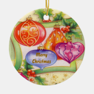 Ornamento De Cerâmica Deco de Natal